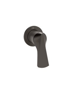 Gessi Ventaglio Mieszacz podtynkowy jednodrożny - element zewnętrzny Black Metal Brushed PVD 72061.707