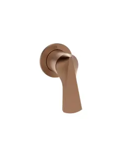 Gessi Ventaglio Mieszacz podtynkowy jednodrożny - element zewnętrzny Copper Brushed PVD 72061.708