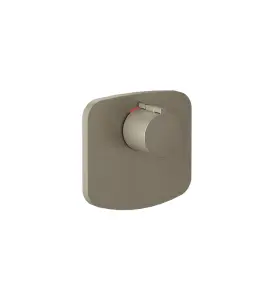 Gessi Ventaglio Mieszacz prysznicowy termostatyczny podtynkowy - element zewnętrzny Finox Brushed Nickel 43256.149