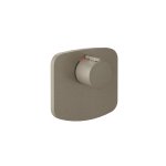 Gessi Ventaglio Mieszacz prysznicowy termostatyczny podtynkowy - element zewnętrzny Finox Brushed Nickel 43256.149