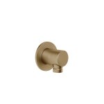 Gessi Ventaglio Przyłącze wody Warm Bronze Brushed PVD 63469.726