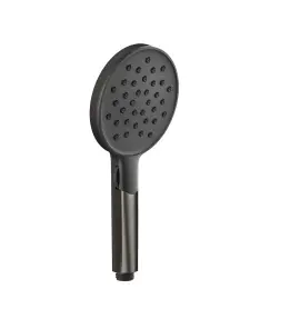 Gessi Ventaglio Słuchawka prysznicowa 2-stopniowy strumień Black Metal Brushed PVD 47350.707