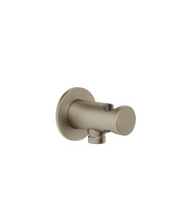 Gessi Ventaglio Uchwyt słuchawkowy z przyłączem wody Finox Brushed Nickel 63461.149