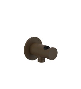 Gessi Ventaglio Uchwyt słuchawkowy z przyłączem wody Dark Bronze 63461.845