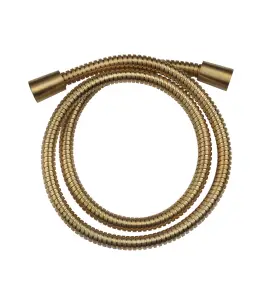 Gessi Ventaglio Wąż prysznicowy 150 cm w oplocie metalowym Warm Bronze Brushed PVD 01724.726