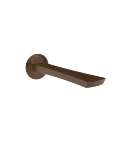 Gessi Ventaglio Wylewka umywalkowa podtynkowa 210 mm - element zewnętrzny Dark Bronze 72102.845