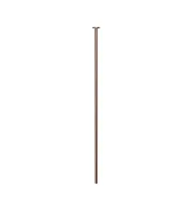 Gessi Ventaglio Wylewka umywalkowa sufitowa - długość na zamówienie Copper Brushed PVD 63499.708