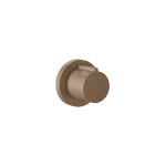 Gessi Ventaglio Zawór odcinający termostatyczny podtynkowy - element zewnętrzny Copper Brushed PVD 43268.708