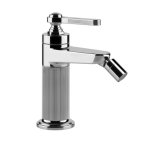 Gessi Venti20 Bateria bidetowa jednootworowa z korkiem chrom 65007.031