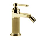 Gessi Venti20 Bateria bidetowa jednootworowa z korkiem gold pvd 65007.246