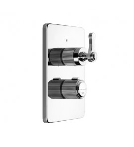 Gessi Venti20 Bateria termostatyczna 1-drożna element zewnętrzny chrom 65133.031