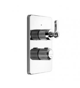 Gessi Venti20 Bateria termostatyczna 3-drożna element zewnętrzny chrom 65137.031