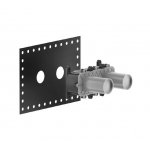 Gessi Element montażowy baterii umywalkowej steel brushed 63397.239 W MAGAZYNIE!!