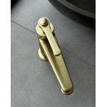 Gessi Venti20 Bateria umywalkowa bez korka brushed brass PVD 65002.727