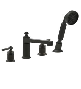 Gessi Venti20 Bateria wannowa 4-otworowa aged bronze 65045.187