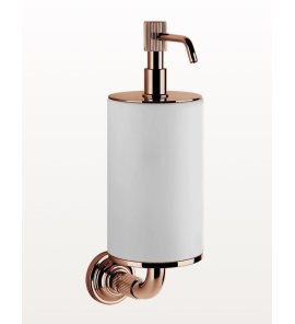      Gessi Venti20 Dozownik mydła ścienny biały/copper PVD 65413.030 (K) W MAGAZYNIE !