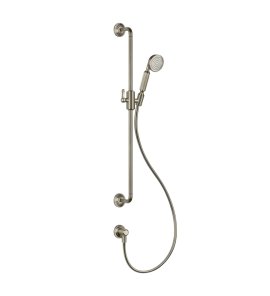 Gessi Venti20 Drążek prysznicowy ze słuchawką,wężem 150 cm i przyłączem wody finox brushed nickel 65142.149