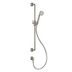Gessi Venti20 Drążek prysznicowy ze słuchawką,wężem 150 cm i przyłączem wody finox brushed nickel 65142.149