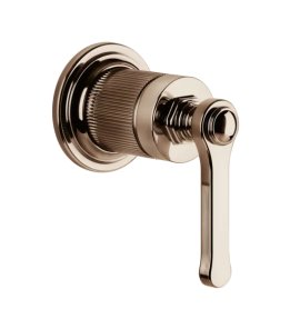 Gessi Venti20 Element sterujący baterii umywalkowej ścienny 1-kierunkowy część zewnętrzna copper pvd 65109.030