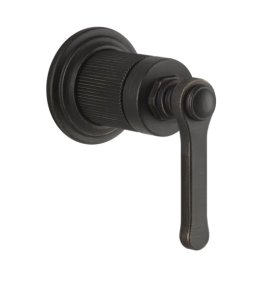 Gessi Venti20 Element sterujący baterii umywalkowej ścienny 1-kierunkowy część zewnętrzna aged bronze 65109.187