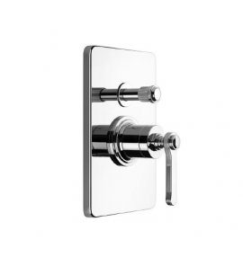 Gessi Venti20 Mieszacz ścienny 2 wyjścia element zewnętrzny chrom 65079.031