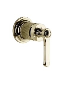 Gessi Venti20 Mieszacz ścienny z jednym wyjściem element zewnętrzny brass pvd 65131.710