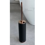 Gessi Venti20 Szczotka toaletowa stojąca czarny/copper PVD 58544.030