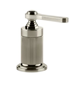 Gessi Venti20 Przełącznik wannowo-prysznicowy jednootworowy nickel pvd 65100.720