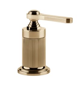 Gessi Venti20 Przełącznik wannowo-prysznicowy jednootworowy warm bronze pvd 65100.735