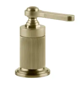 Gessi Venti20 Przełącznik wannowo-prysznicowy jednootworowy brass brushed pvd 65100.727