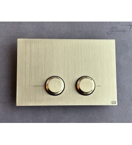       Gessi Venti20 Przycisk spłukujący brushed brass PVD 54657.727