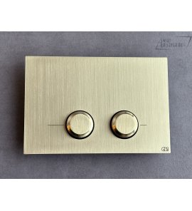       Gessi Venti20 Przycisk spłukujący brushed brass PVD 54657.727