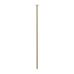 Gessi Venti20 Wylewka umywalkowa sufitowa warm bronze brushed pvd 63399.726