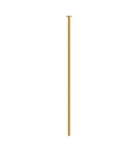 Gessi Venti20 Wylewka umywalkowa sufitowa glossy ocra 63399.277