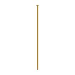 Gessi Venti20 Wylewka umywalkowa sufitowa glossy ocra 63399.277
