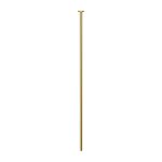 Gessi Venti20 Wylewka umywalkowa sufitowa gold brushed pvd 63399.716