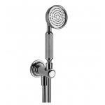 Gessi Venti20 Zestaw prysznicowy ze słuchawką,wężem 150 cm i przyłączem wody chrom 65123.031