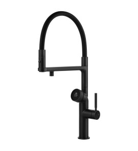 Gessi Vita Bateria zlewozmywakowa jednouchwytowa matte black 60722.299/HOT-COLD