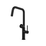 Gessi Vita Bateria zlewozmywakowa jednouchwytowa matte black 60721.299/HOT-COLD