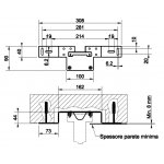 Gessi Zestaw mocujący chrom RI29491.031