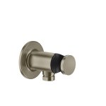 Gessi Zestaw prysznicowy słuchawka, kolanko z uchwytem, wąż finox brushed nickel 14372+58161+01637 W MAGAZYNIE !!!