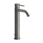 Gessi 316 Flessa Bateria umywalkowa jednouchwytowa z korkiem Steel Brushed 54004.239 / 54004239