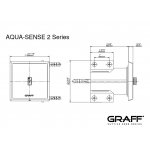 Graff Aqua-Sense Port USB ścienny E-8261