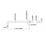 Graff MOD+ Bateria natryskowa z zestawem prysznicowym i deszczownicą Ø 252 mm Chrom MOD02