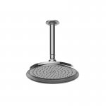 Graff Vignola Deszczownic Ø 228 mm z ramieniem sufitowym Chrom E-8382