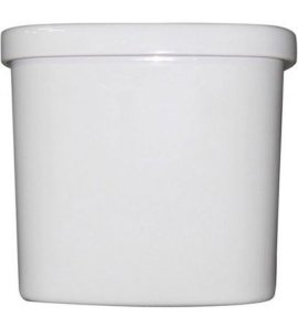 GSI Ceramica Classic Spłuczka miski do kompaktu wysoka biały 878011