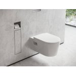 Hansgrohe XtraStoris Rock Wnęka ścienna na papier i szczotkę z drzwiczkami stal szlachetna szczotkowana 56062800 (K) W MAGAZYNIE !!!