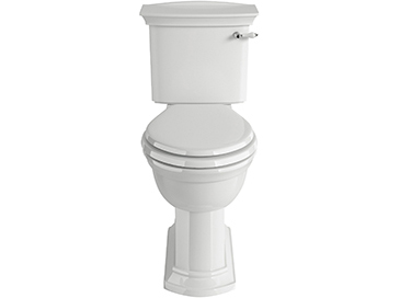 Heritage Blenheim Muszla WC stojąca do kompaktu Standard 72,5x43 cm biała PHPW00