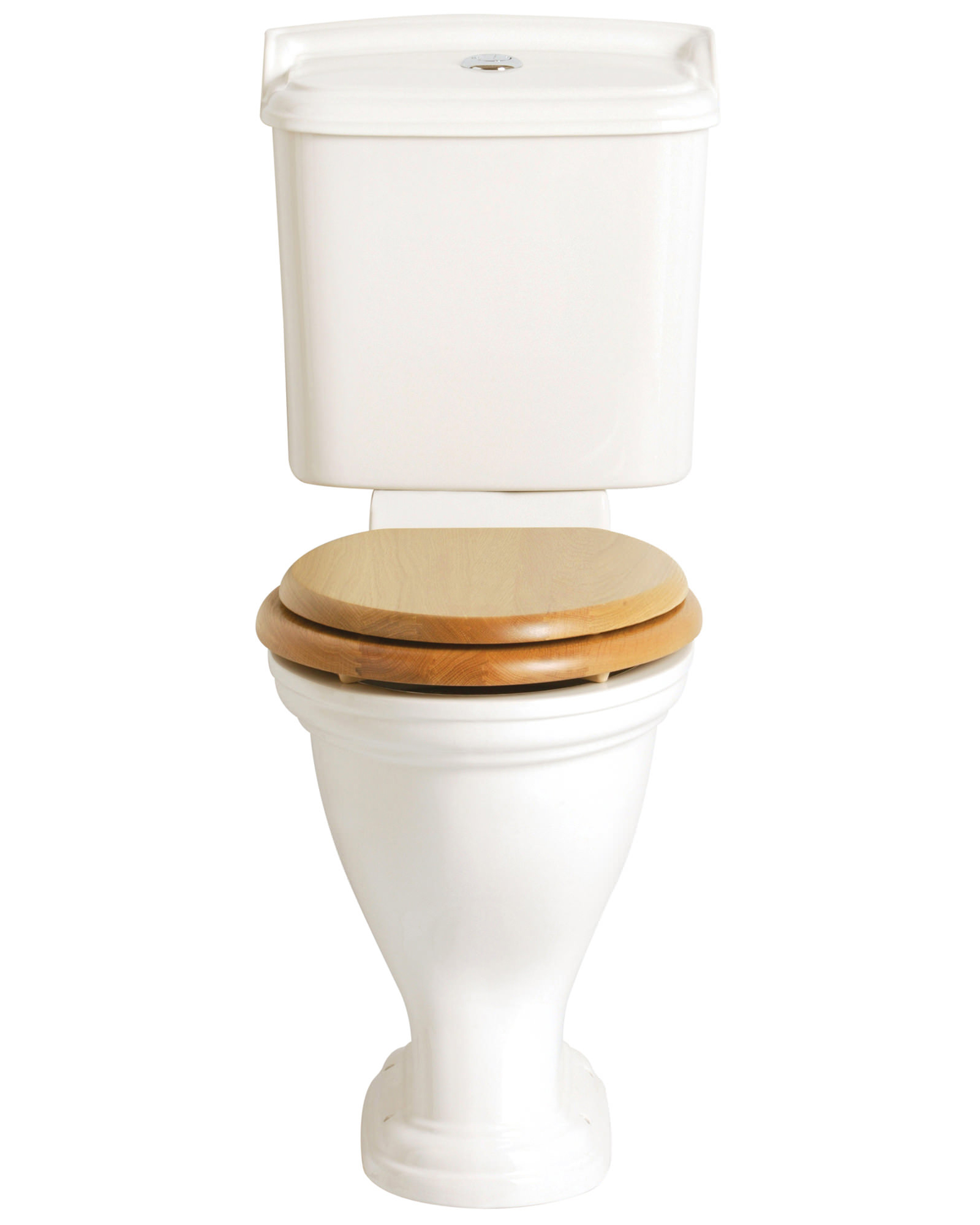 Heritage Dorchester Muszla WC stojąca do kompaktu Comfort 42,4x36,8 cm biała PDWC00