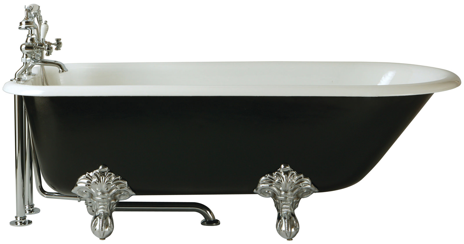 Heritage Essex Wanna wolnostojąca 170x77 cm biała BRT00 + nóżki BRT24